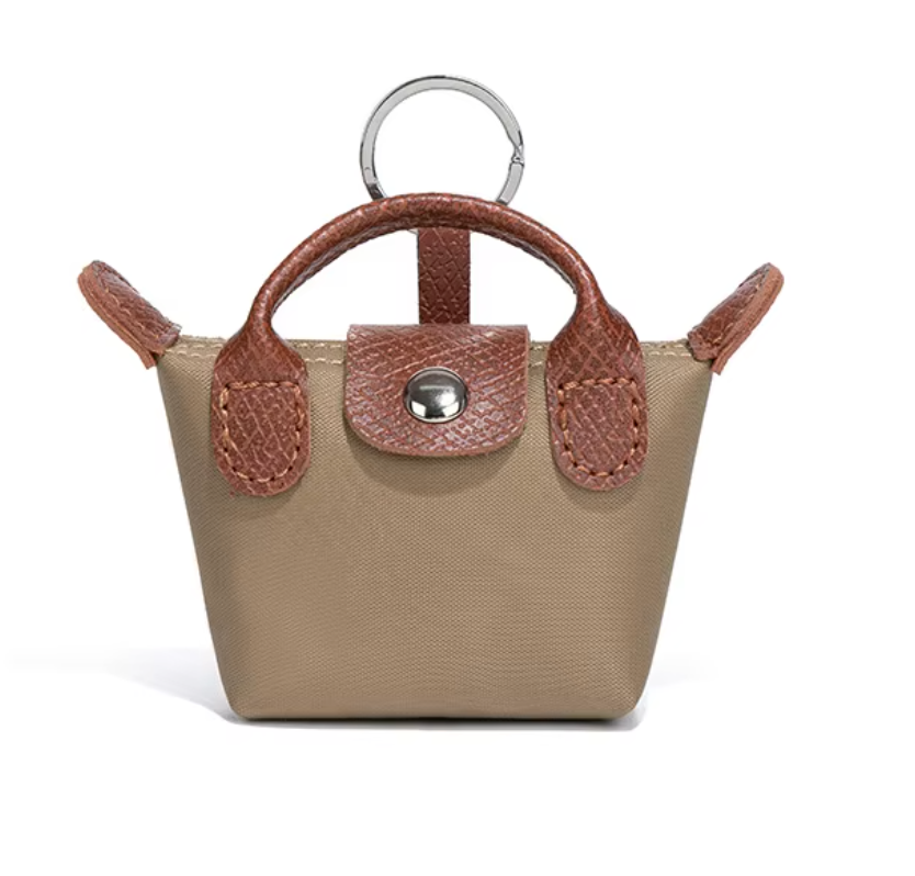 3-in-1 Longchamp Mini Bag: Keychain, AirPods Case & Lip Charm