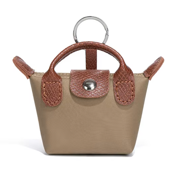 3-in-1 Longchamp Mini Bag: Keychain, AirPods Case & Lip Charm