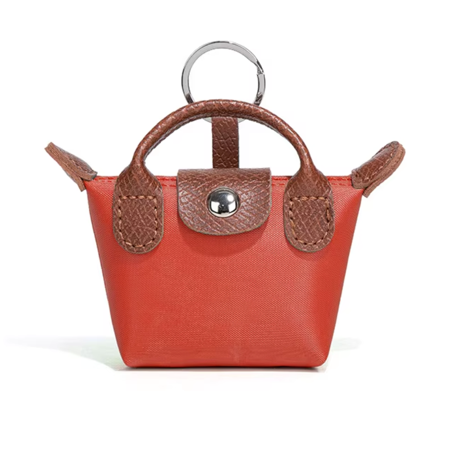 3-in-1 Longchamp Mini Bag: Keychain, AirPods Case & Lip Charm