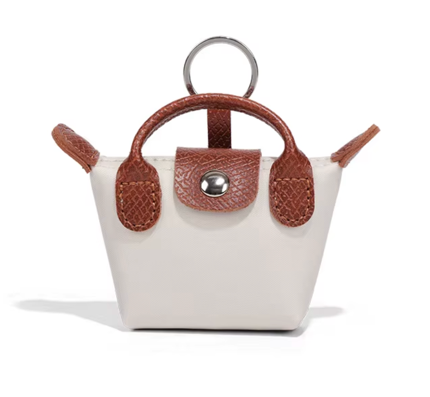 3-in-1 Longchamp Mini Bag: Keychain, AirPods Case & Lip Charm