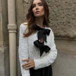 ANWEN | CHIC BLOUSE WITH BOW DETAIL