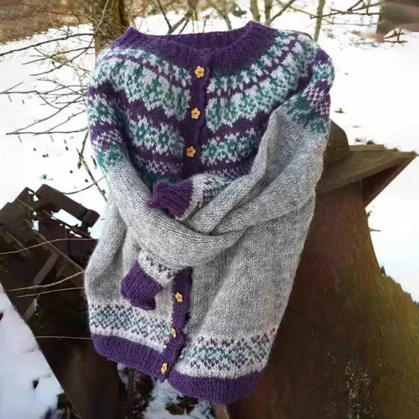 NAOMI | VINTAGE ICELANDIC CARDIGAN