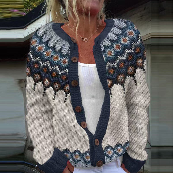 KARA | VINTAGE ICELANDIC CARDIGAN