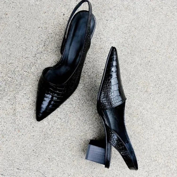 Elara | Elegant Slingback Pumps for All Day Comfort