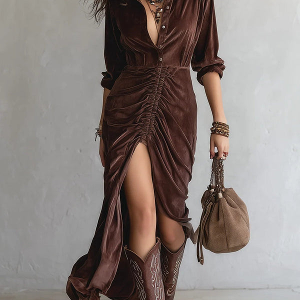 Thalisse - Elegant Midi Dress