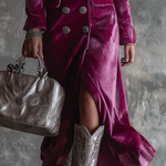 Amelia | Velvet Blazer Dress