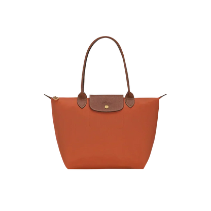 Longchamp - Large Le Pliage Tote, Brick