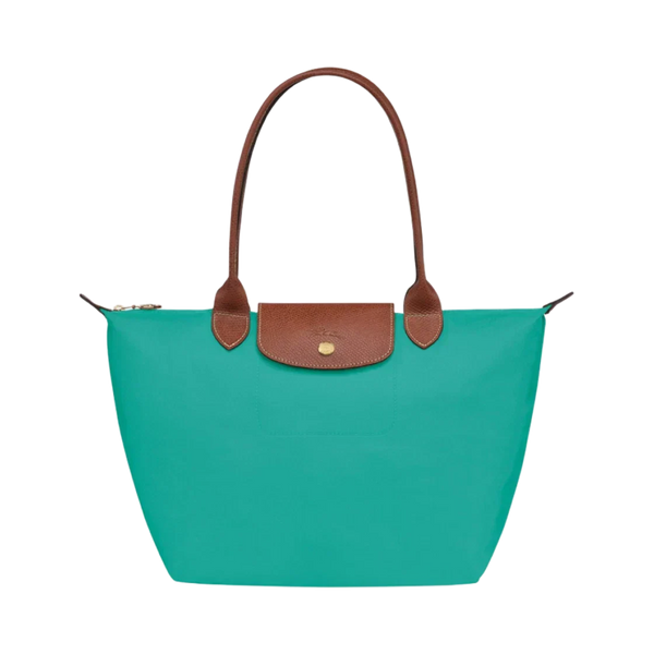 Longchamp - Large Le Pliage Tote, Turquoise