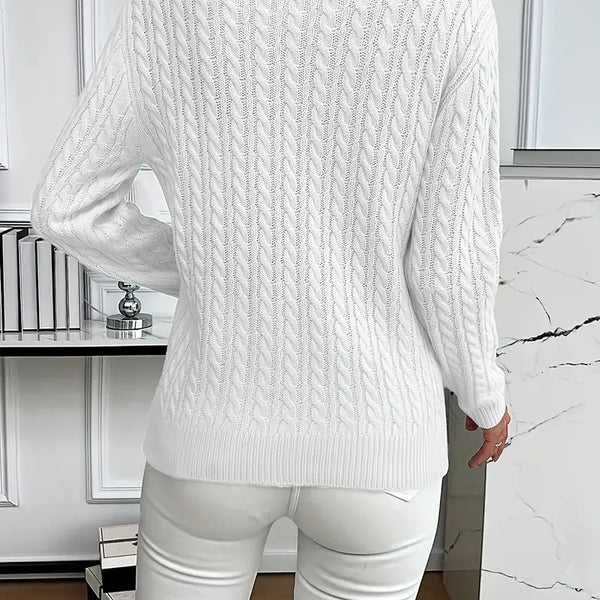 BERNILA | WINTER CABLE KNIT JUMPER