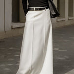 KATHARINE™ | H-LINE SLEEK MIDI SKIRT