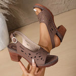 GLORIA – BLOCK HEEL SANDALS