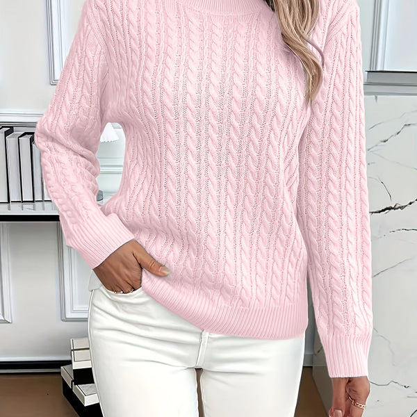 BERNILA | WINTER CABLE KNIT JUMPER