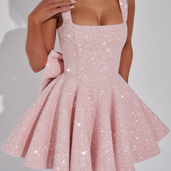 ROMY | DAZZLING BOW DRESS