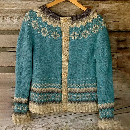 ALLEGRA | VINTAGE ICELANDIC CARDIGAN