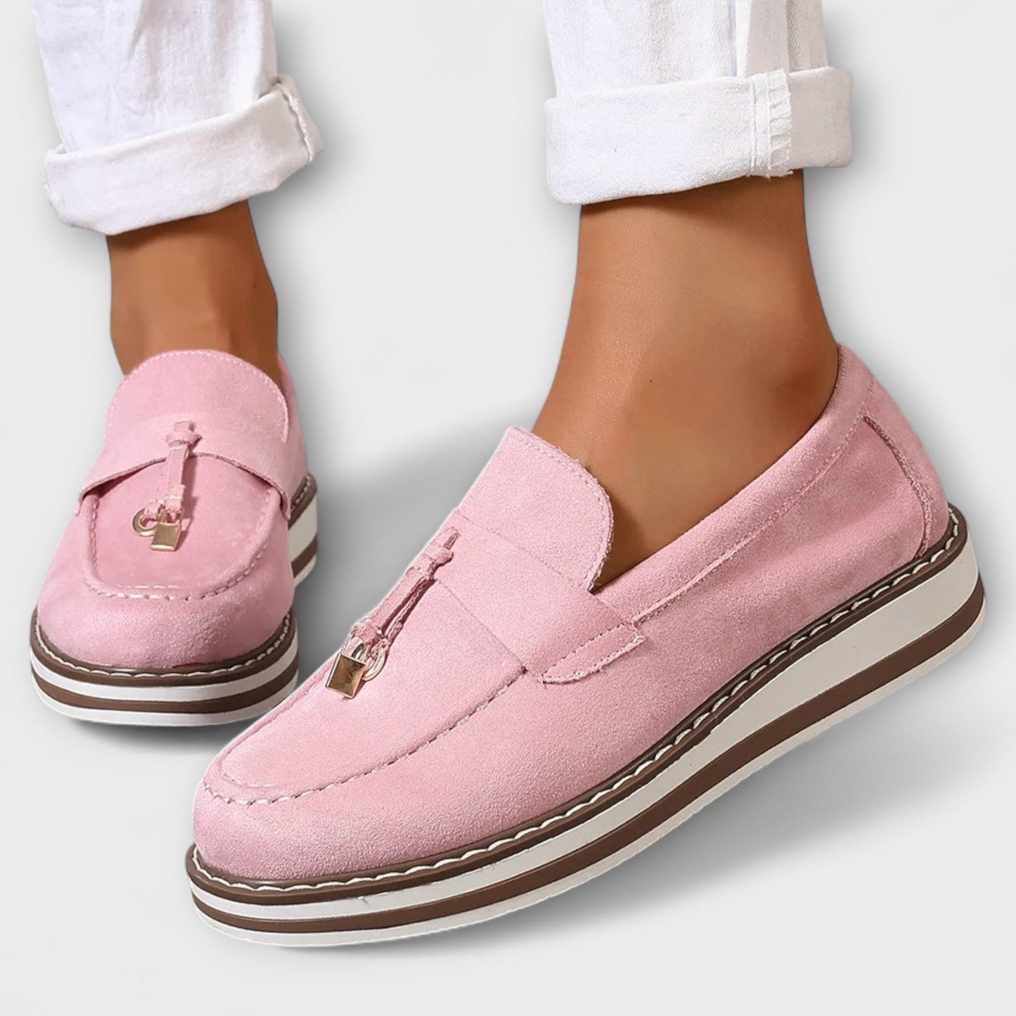 FREYA - ROUND TOE LOAFERS