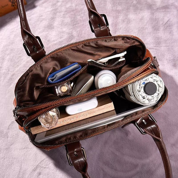 EVELINE | CHIC LEATHER BAG