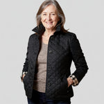 HAILEY | CASUAL QUILTED JACKET WITH TURNED-DOWN COLLAR