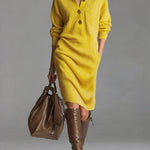 ARIANELL | WOOL WINTER KNIT MIDI DRESS