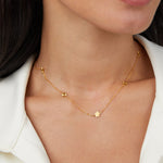 Kathrin – Necklace with delicate color accents