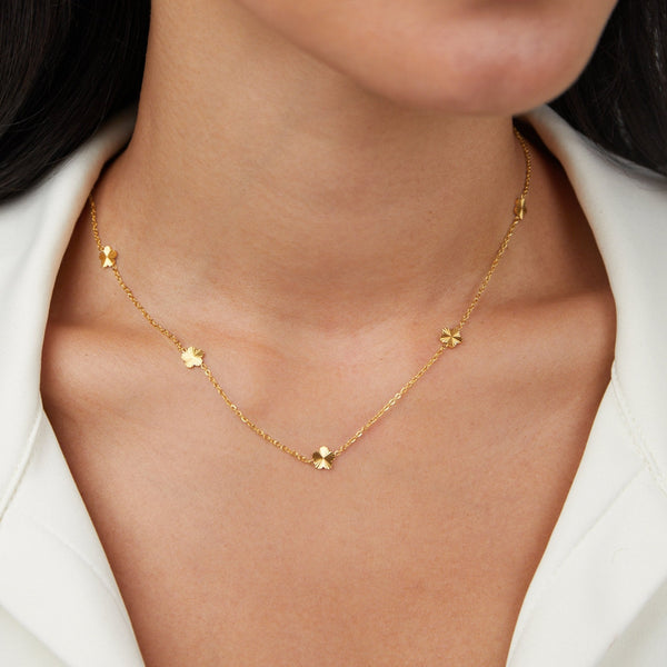 Kathrin – Necklace with delicate color accents
