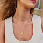 Maria - Golden necklace of luck