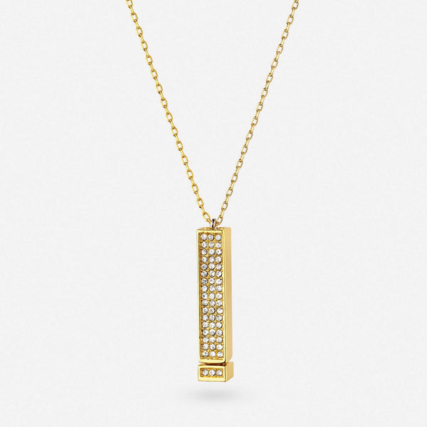 Forever Love Bar Necklace "I Love You"
