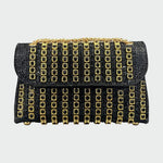 Laviera - Chic Chain Colored Diamond Shoulder Bag