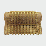 Laviera - Chic Chain Colored Diamond Shoulder Bag