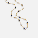 Theresa – Fine necklace with subtle black and white details