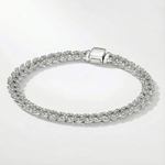 Mathew - Cuban bracelet with moissanite