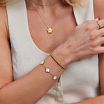 Adelina – Gold Bracelet with Nila Pearls
