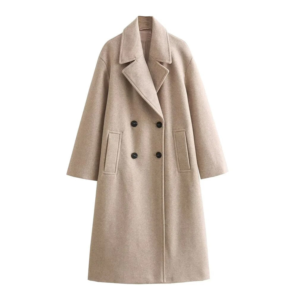 LYNA - WARM WINTER COAT WITH ELEGANT DESIGN