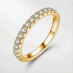 Carla - Moissanite wedding ring
