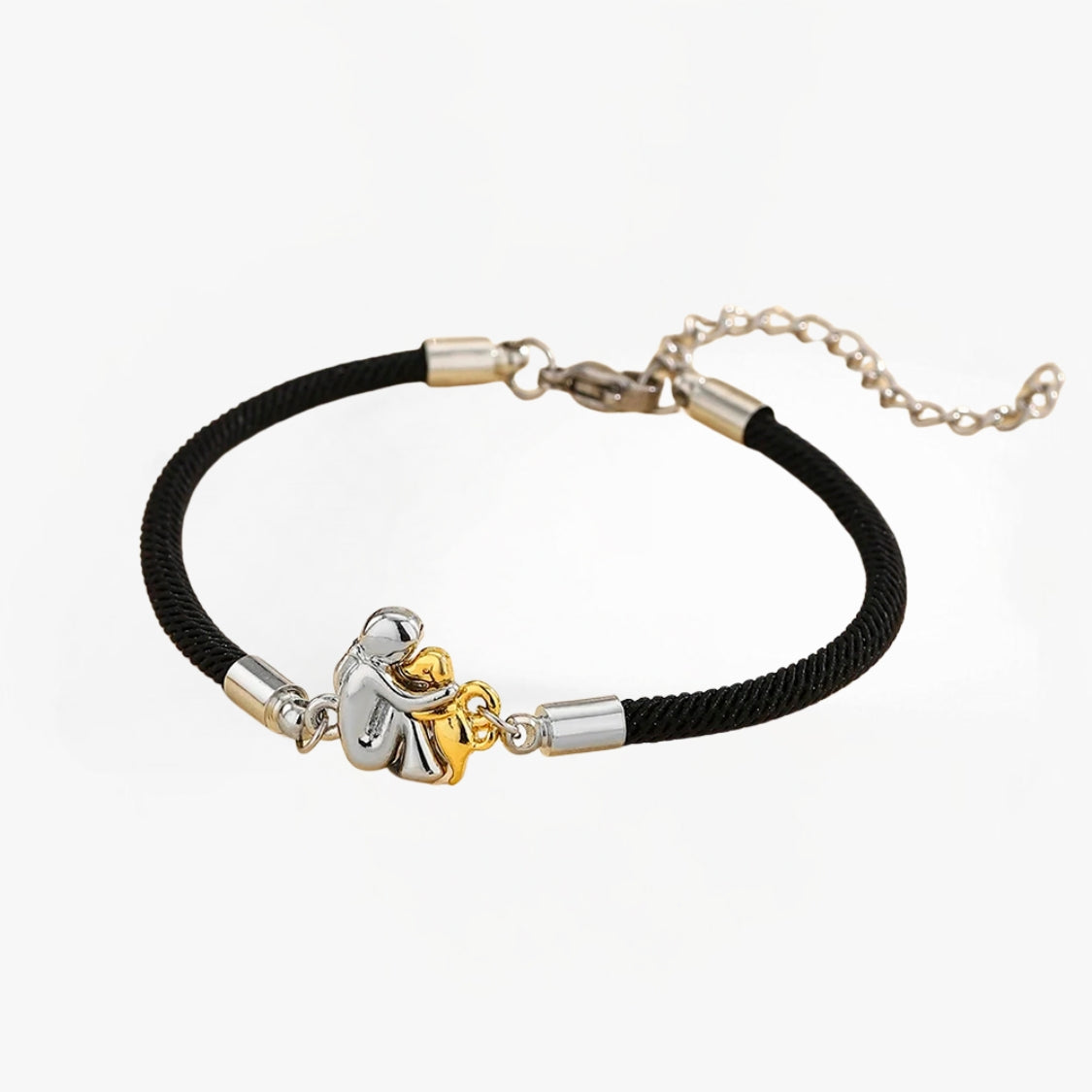 LIORA | CORD BRACELET WITH DOG ICON