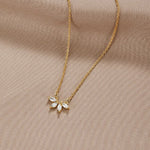 Stefanie – Double Necklace with Medallion