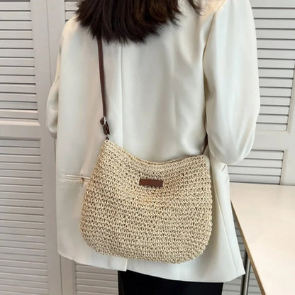 WOVEN SHOULDER BAG